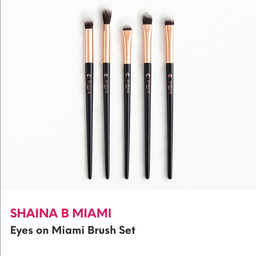 Eyeshadow brush set